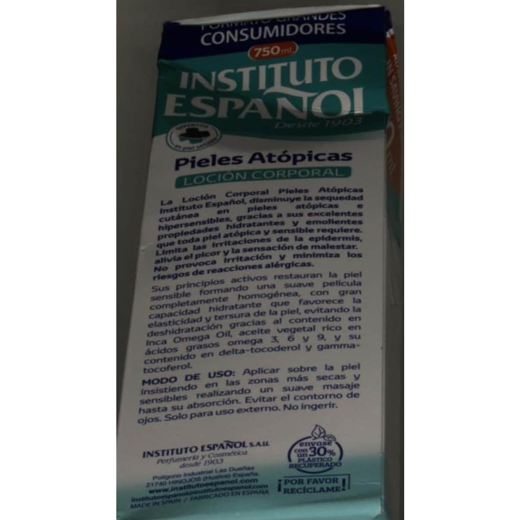 Instituto Español Pieles Atópicas Loción Corporal 750ml