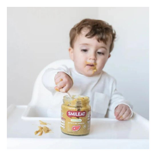 Smileat Tarrito Ecológico de Ternera con Verduras 230g