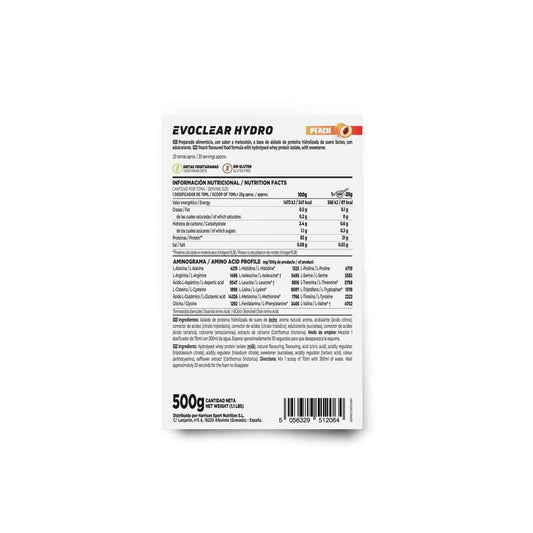 HSN Evoclear Hydro Melocotón 500g