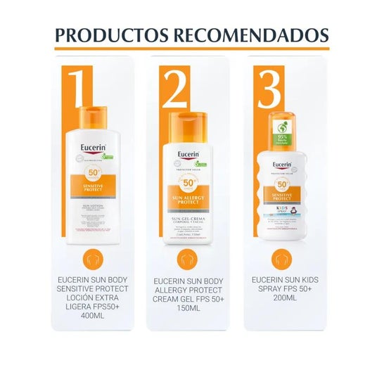 Eucerin Sun Kids Spray Sensitive Protect SPF50+ 200ml