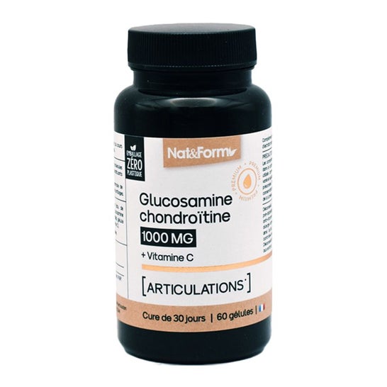 Nat&Form Glucosamina Chondro 1000 mg 60 caps