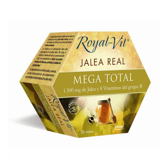Dietisa jalea real royalvit mega-total 20 viales
