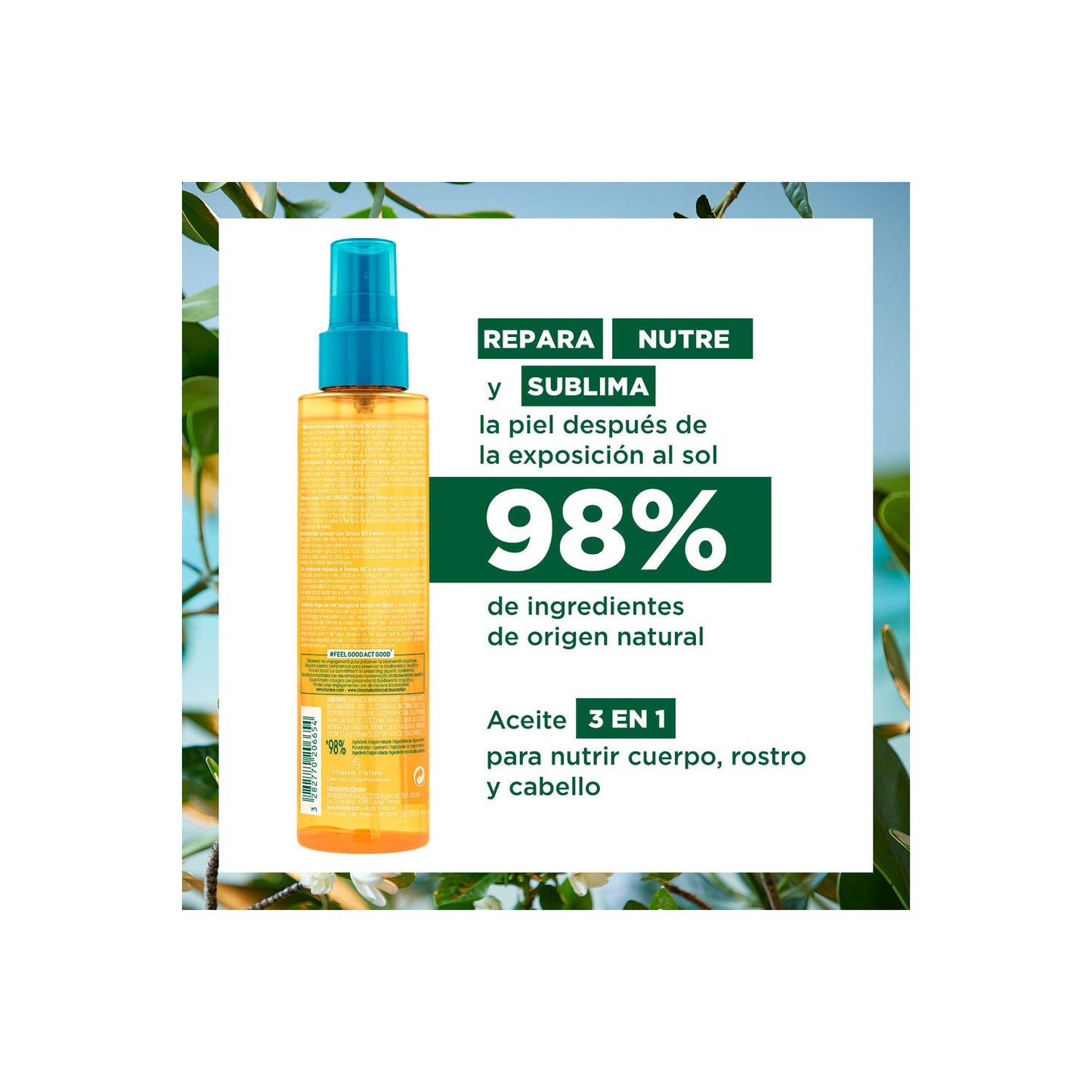 Klorane Aceite Reparador After Sun 150ml