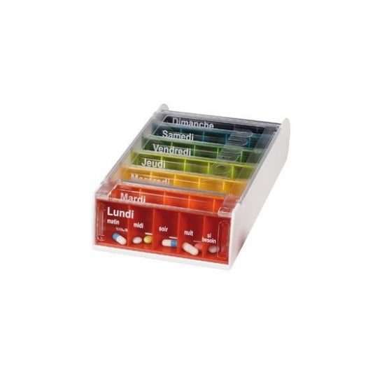 Pastillero Anabox Weekly Rainbow