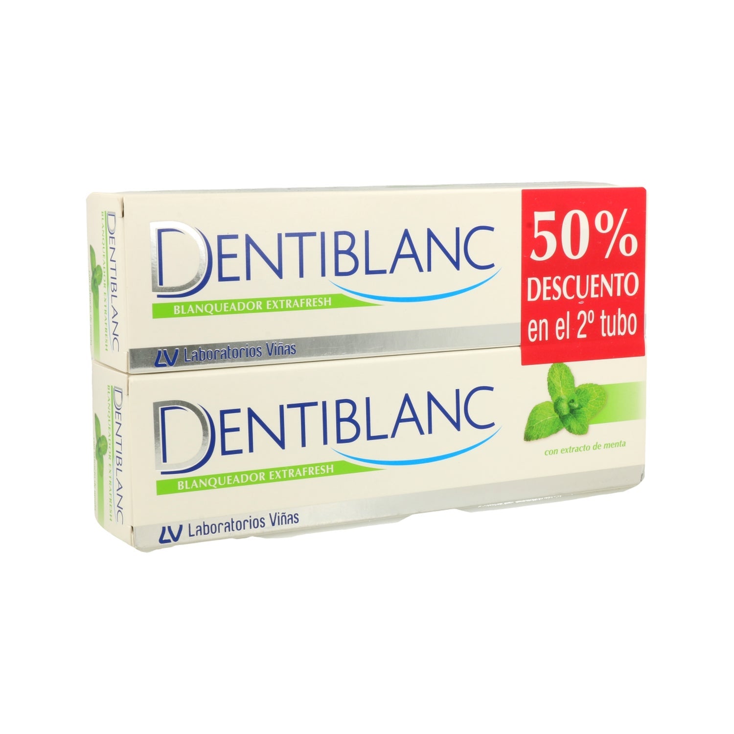 Dentiblanc Extrafresh Pasta Dental Pack de 2 Unidades x 100ml