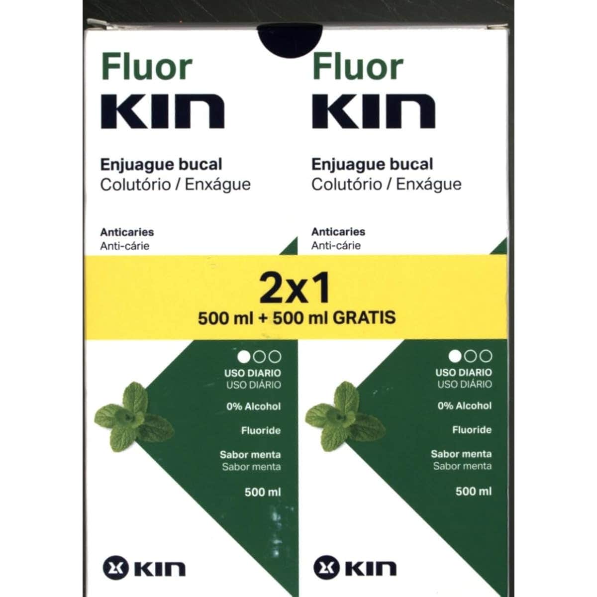 Fluorkin Enjuague Anticaries 2x500ml