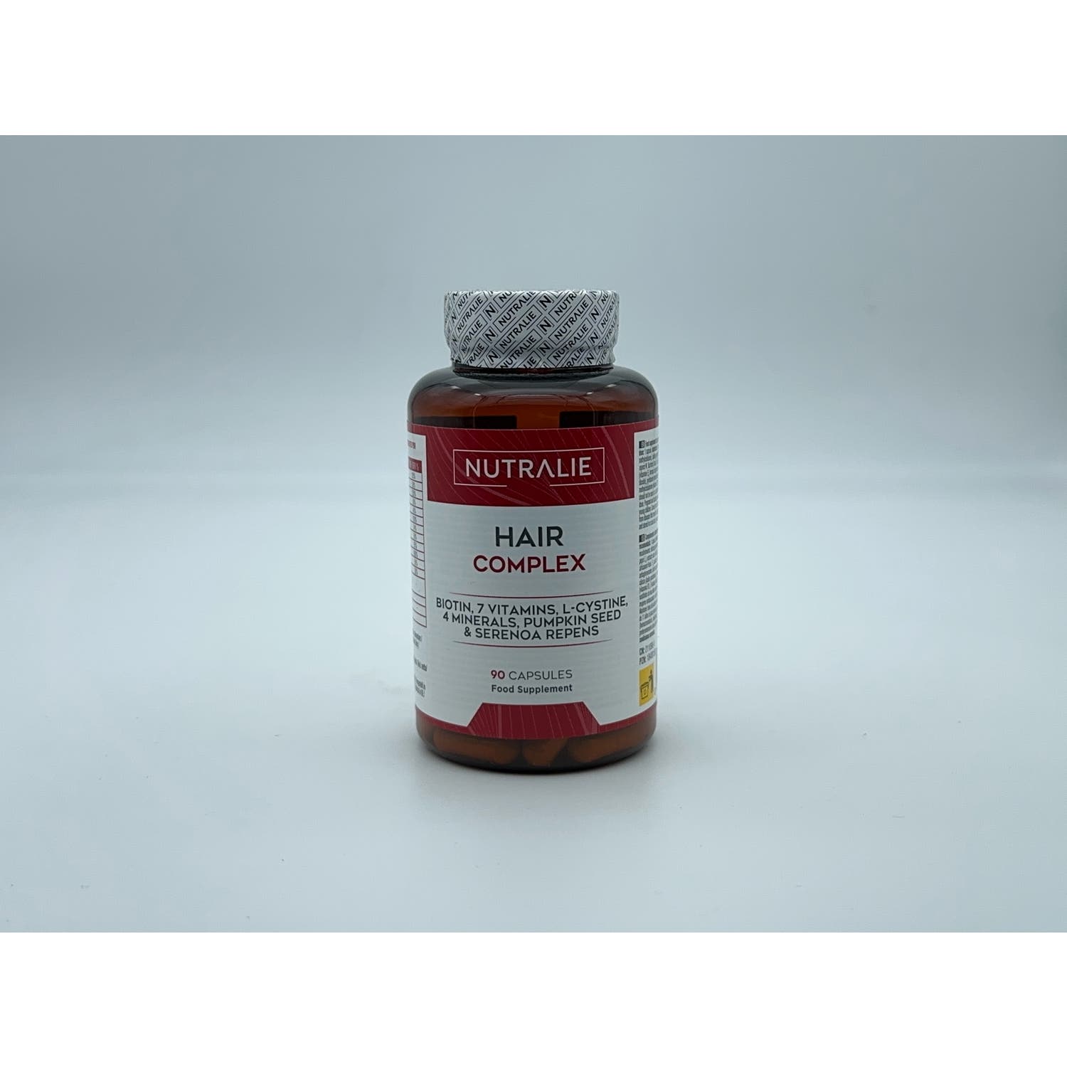 Nutralie Hair Complex con Biotina Vitaminas para el Cabello 90caps