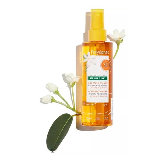 Klorane Aceite Seco Solar SPF30 200ml + Gel de Ducha 75ml