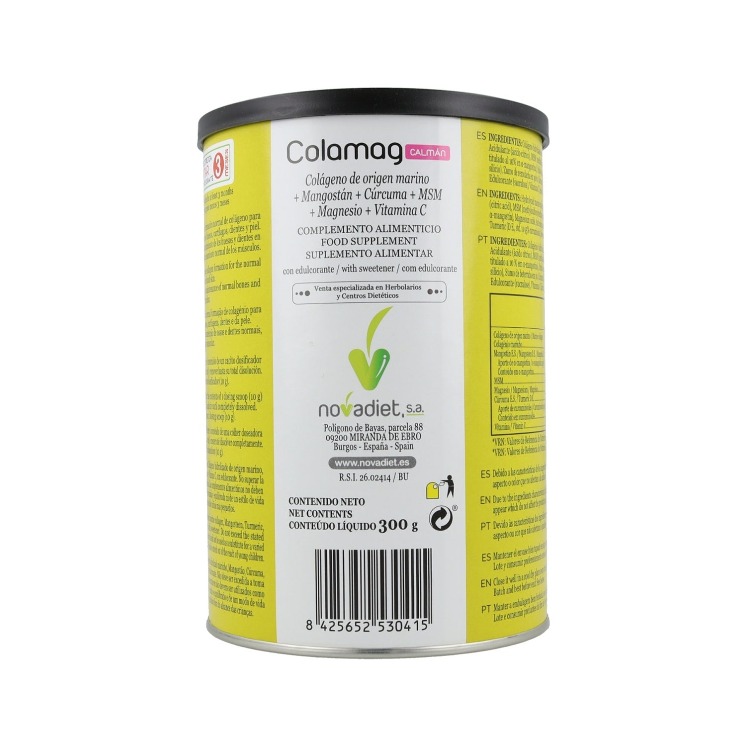 Novadiet Colamag Calman 300g