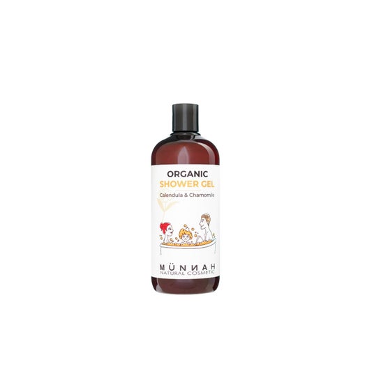 Münnah Natural Cosmetic Gel Ducha Bio Calendula y Manzanilla 250 ml