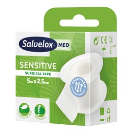 Salvelox Sensitive esparadrapo 5mx2,5mm 1ud