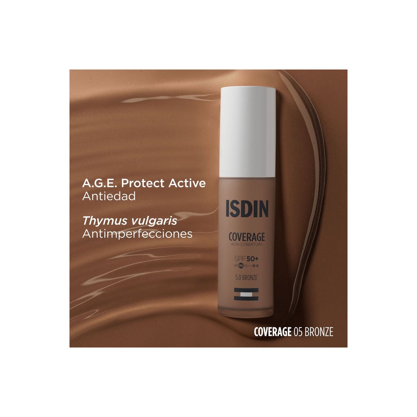 ISDIN Coverage 5.0 Bronze SPF50+ 30g