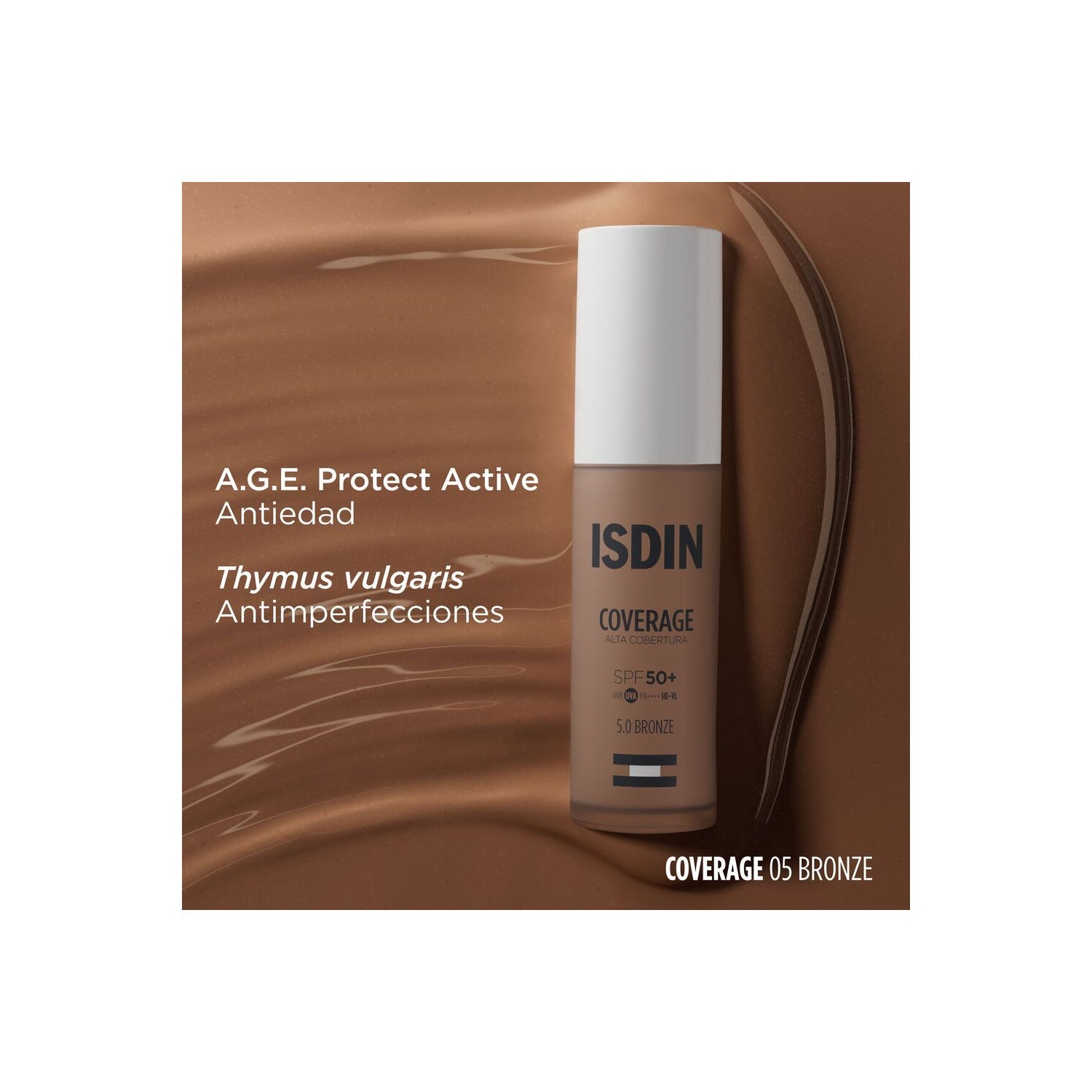 ISDIN Coverage 5.0 Bronze SPF50+ 30g