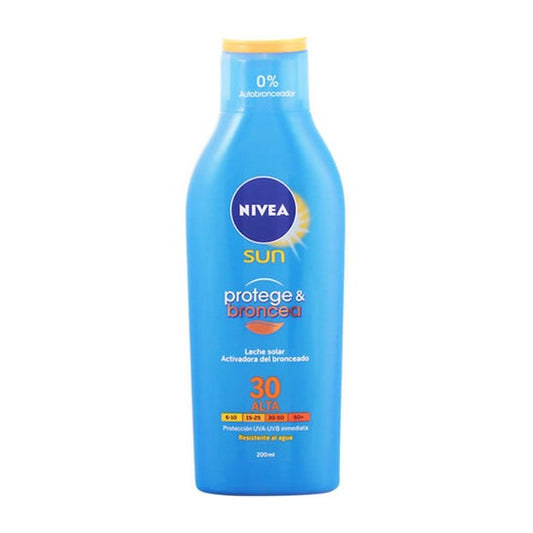Nivea Sun Protege Broncea Leche SPF30 200ml
