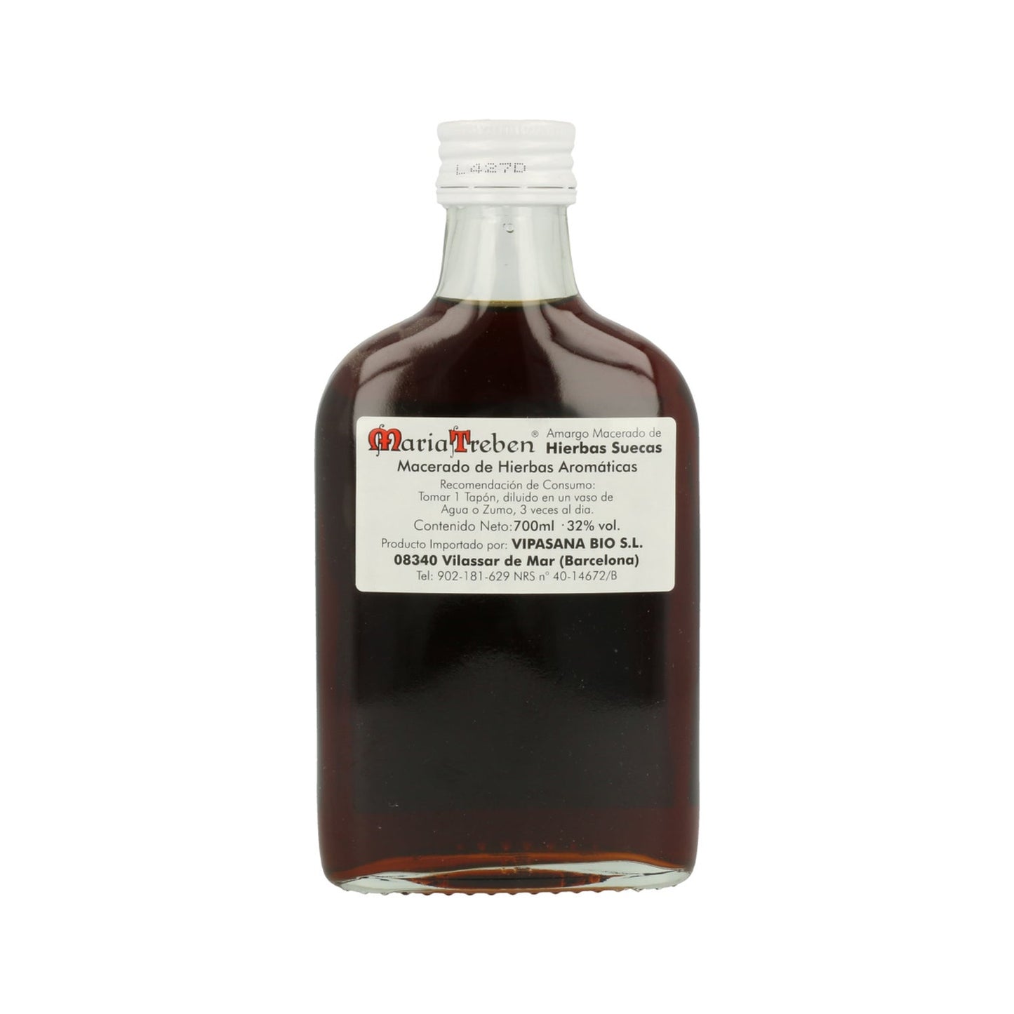 Maria Treben Hierbas Suecas con Alcohol 200ml