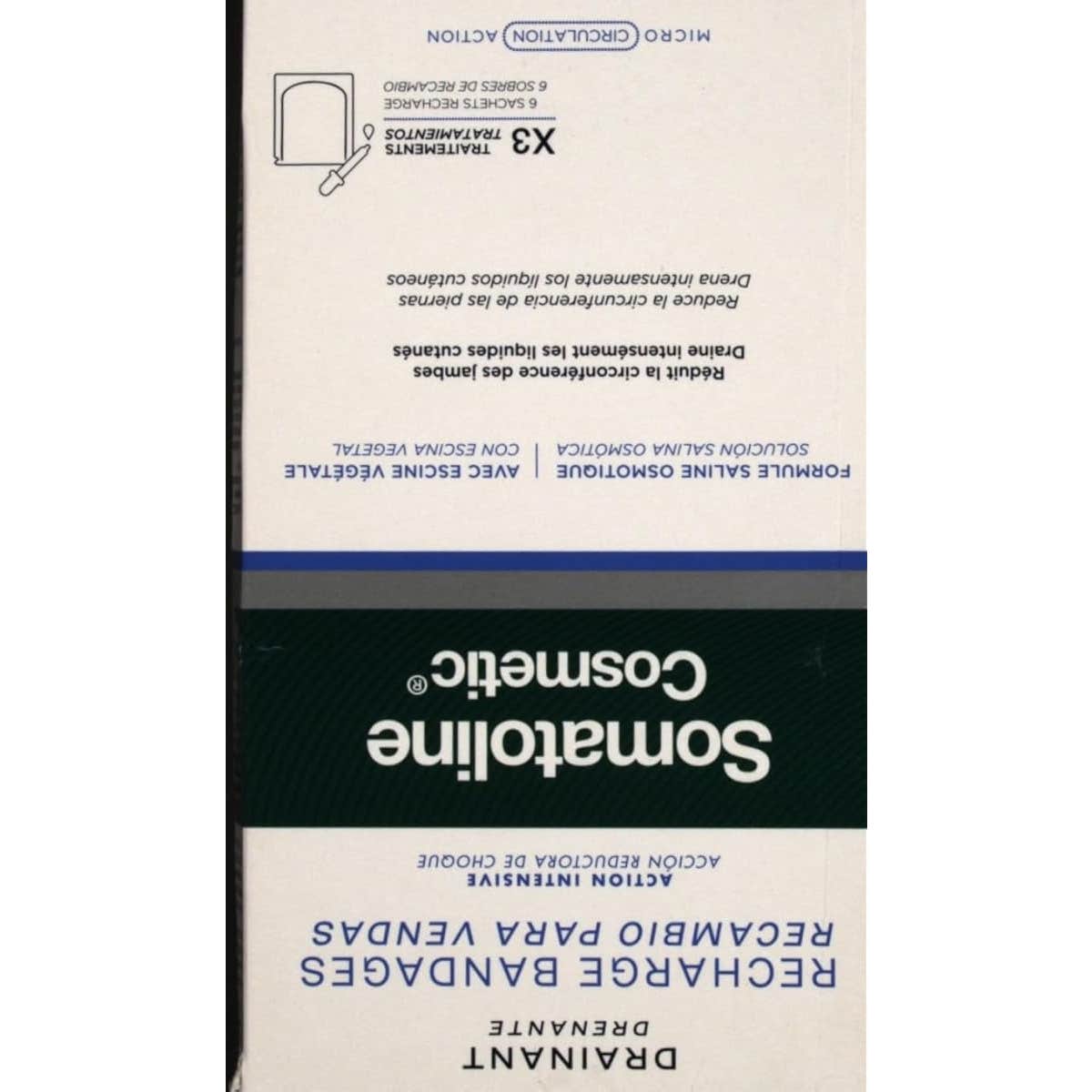 Somatoline Cosmetic Recambio Para Vendas Drenantes 6uds