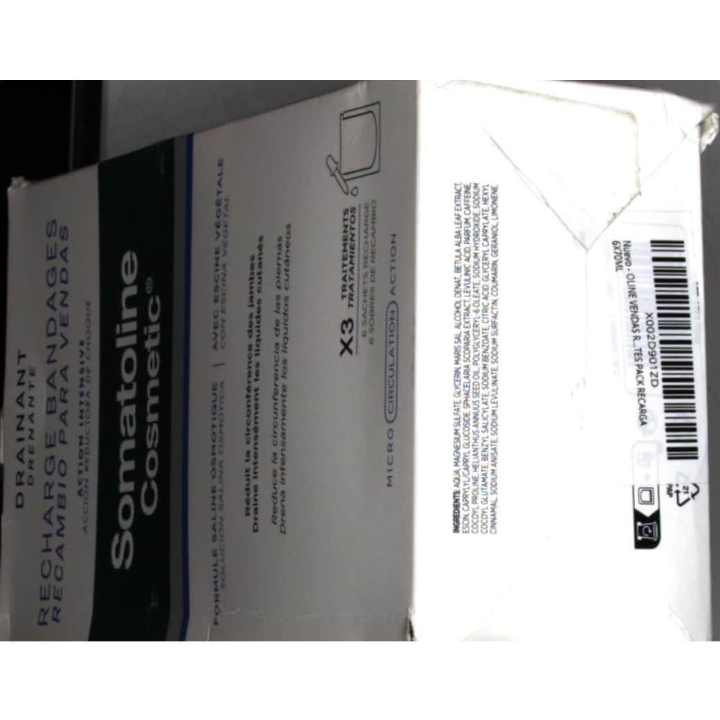Somatoline Cosmetic Recambio Para Vendas Drenantes 6uds