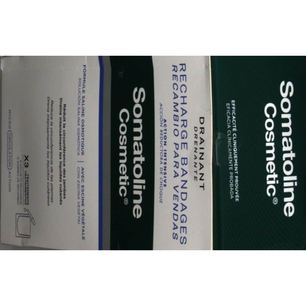 Somatoline Cosmetic Recambio Para Vendas Drenantes 6uds