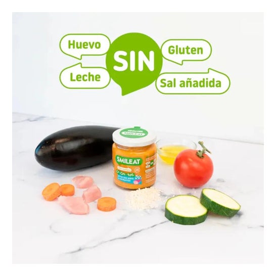 Smileat Tarrito Ecológico CA-CHI-TOS de Arroz con Pavo Verduras 230g