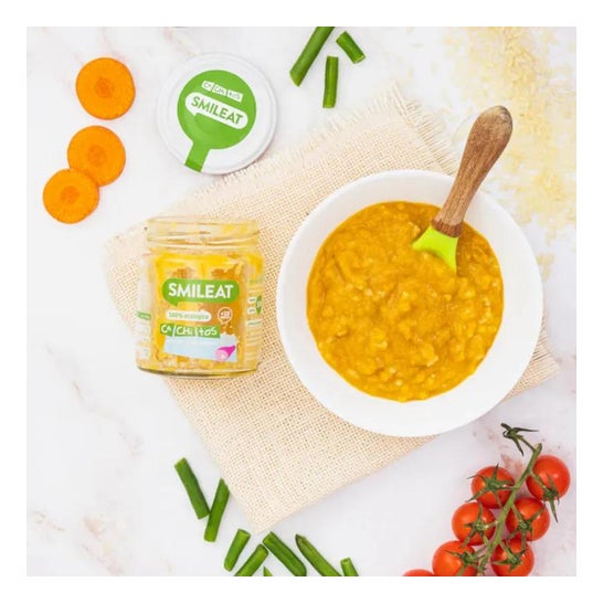 Smileat Tarrito Ecológico CA-CHI-TOS de Arroz con Pavo Verduras 230g