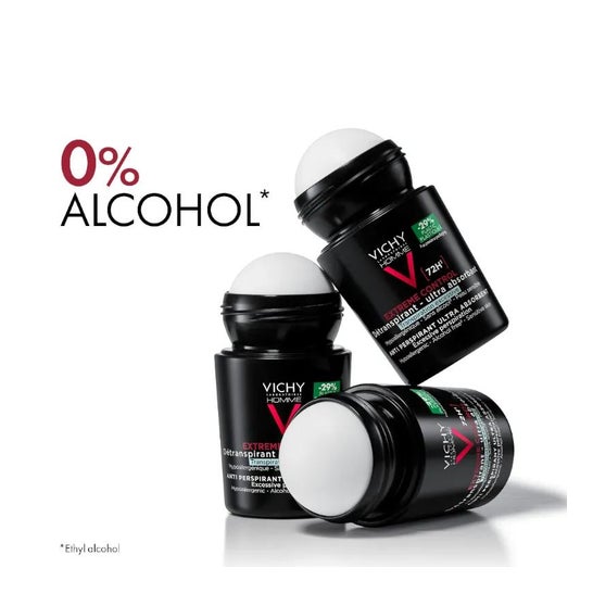 Vichy Homme Desodorante Antitranspirante Control Extremo 72h Roll-on 50ml