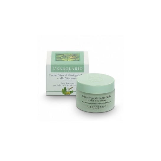 L'Herbolario Crema Facial Ginkgo Biloba y Vite Rosa 50ml