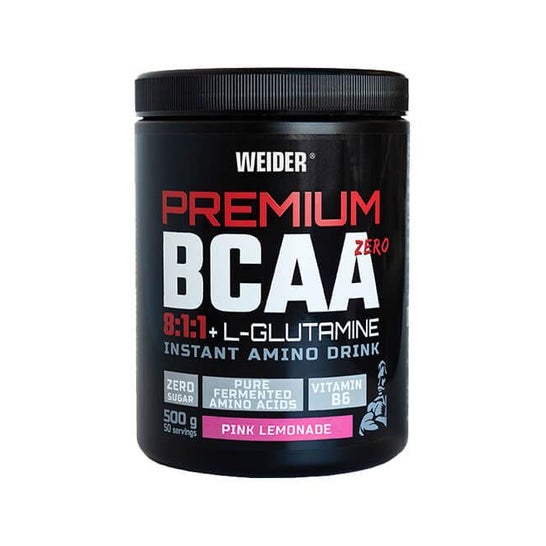 Weider Bcaa 8:1:1 +L Glutamina Pink Limón 500g