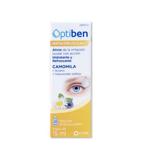 Optiben Irritacion Ocular Camonila 15ml