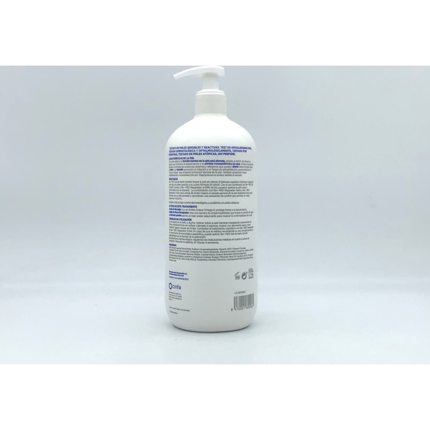 Be+ Gel De Baño Syndet Piel Atópica 750ml