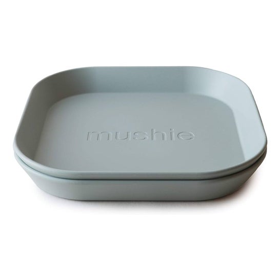 Mushie Pack Plato Cuadrado Cloud 2 uds