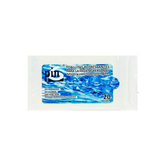Pin-6 Toallitas Multiuso 20uds