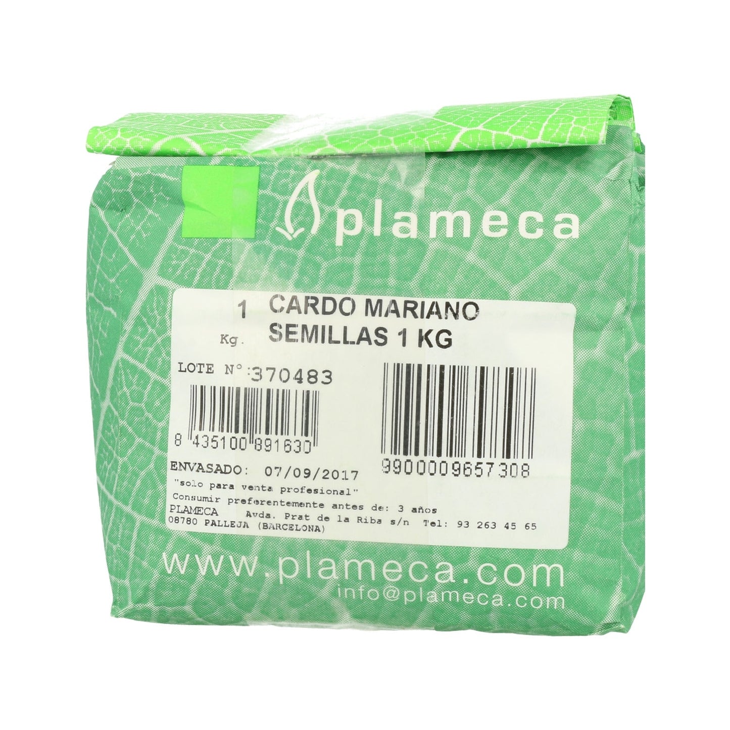 Plameca Cardo Mariano Semillas 1Kg