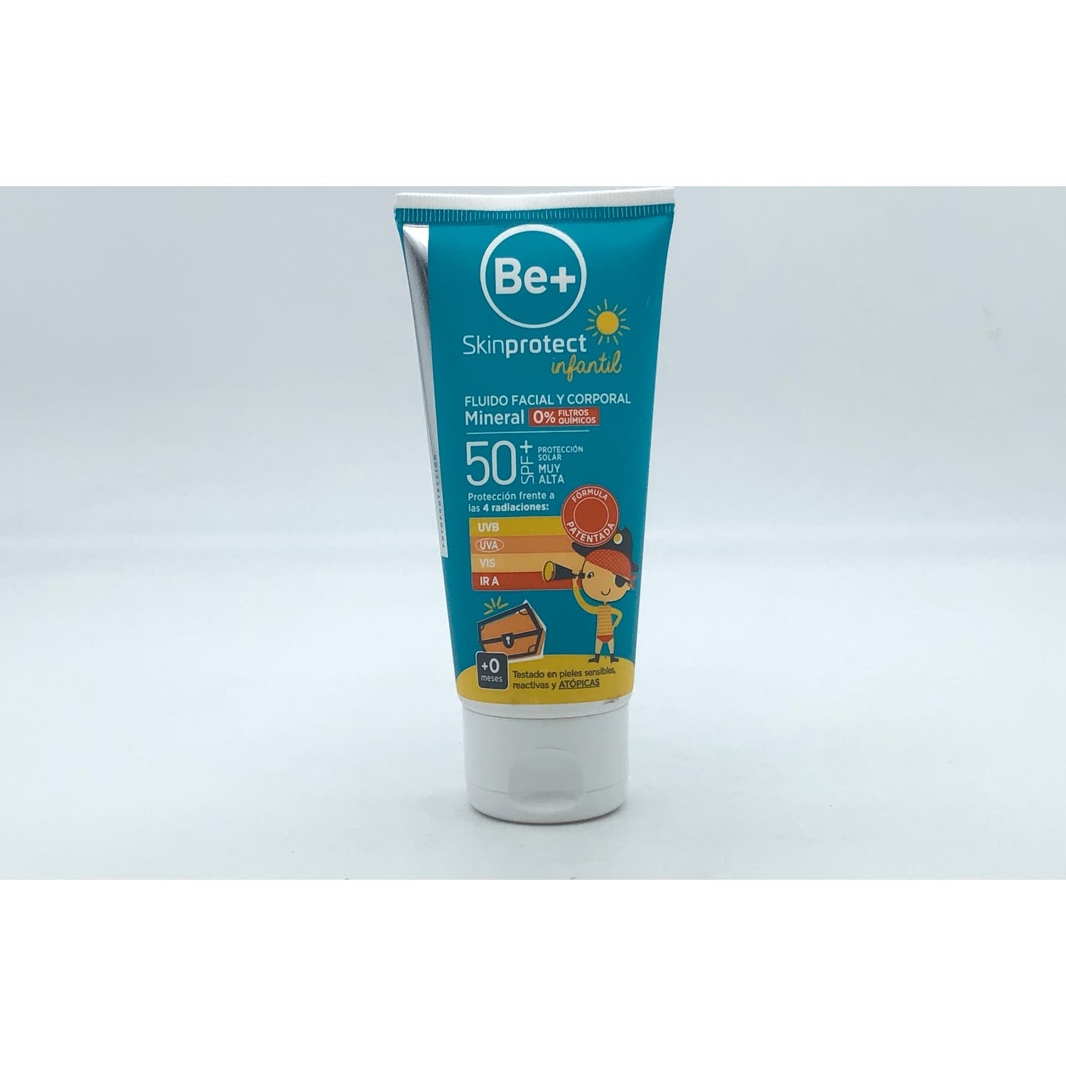 Be+Skin Protect Infantil Pieles Atopicas Fluido Mineral SPF50+ 100ml