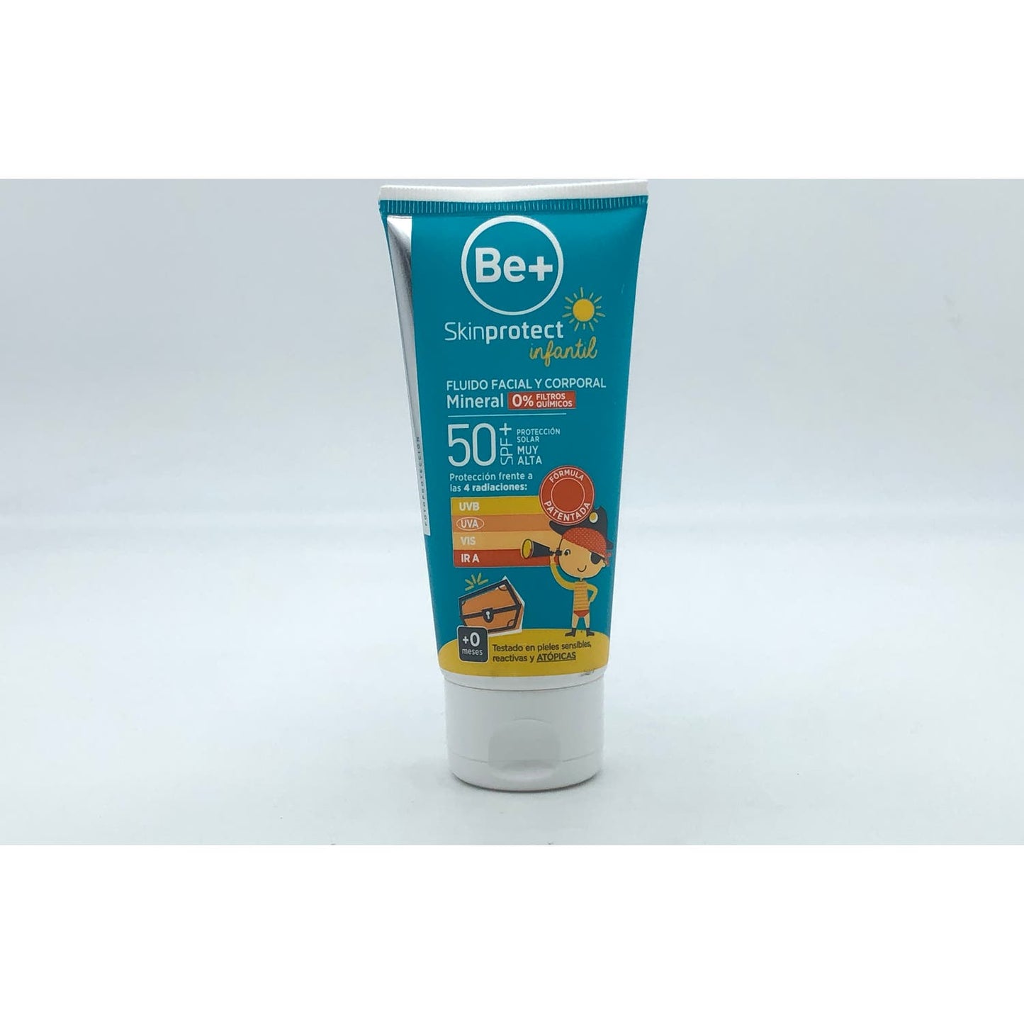 Be+Skin Protect Infantil Pieles Atopicas Fluido Mineral SPF50+ 100ml