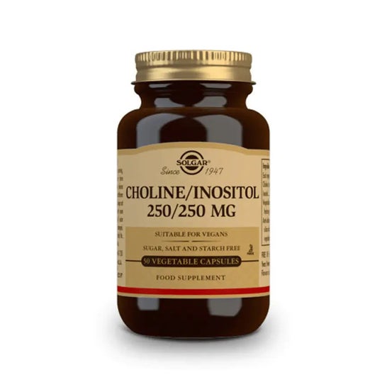 Solgar Colina Inositol 250/250mg 50vcaps