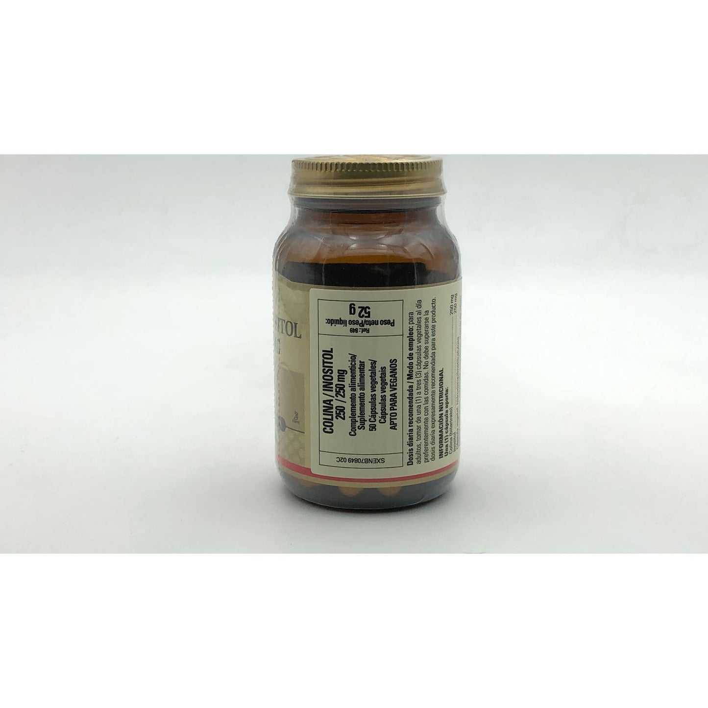 Solgar Colina Inositol 250/250mg 50vcaps