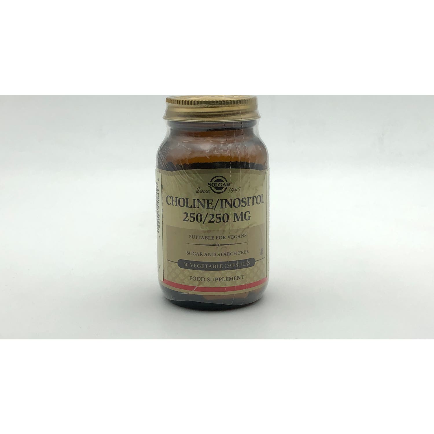 Solgar Colina Inositol 250/250mg 50vcaps