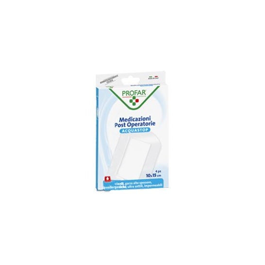 Profar Acquastop Apósito Post-Operatorio WP Estéril 10x25cm 3uds