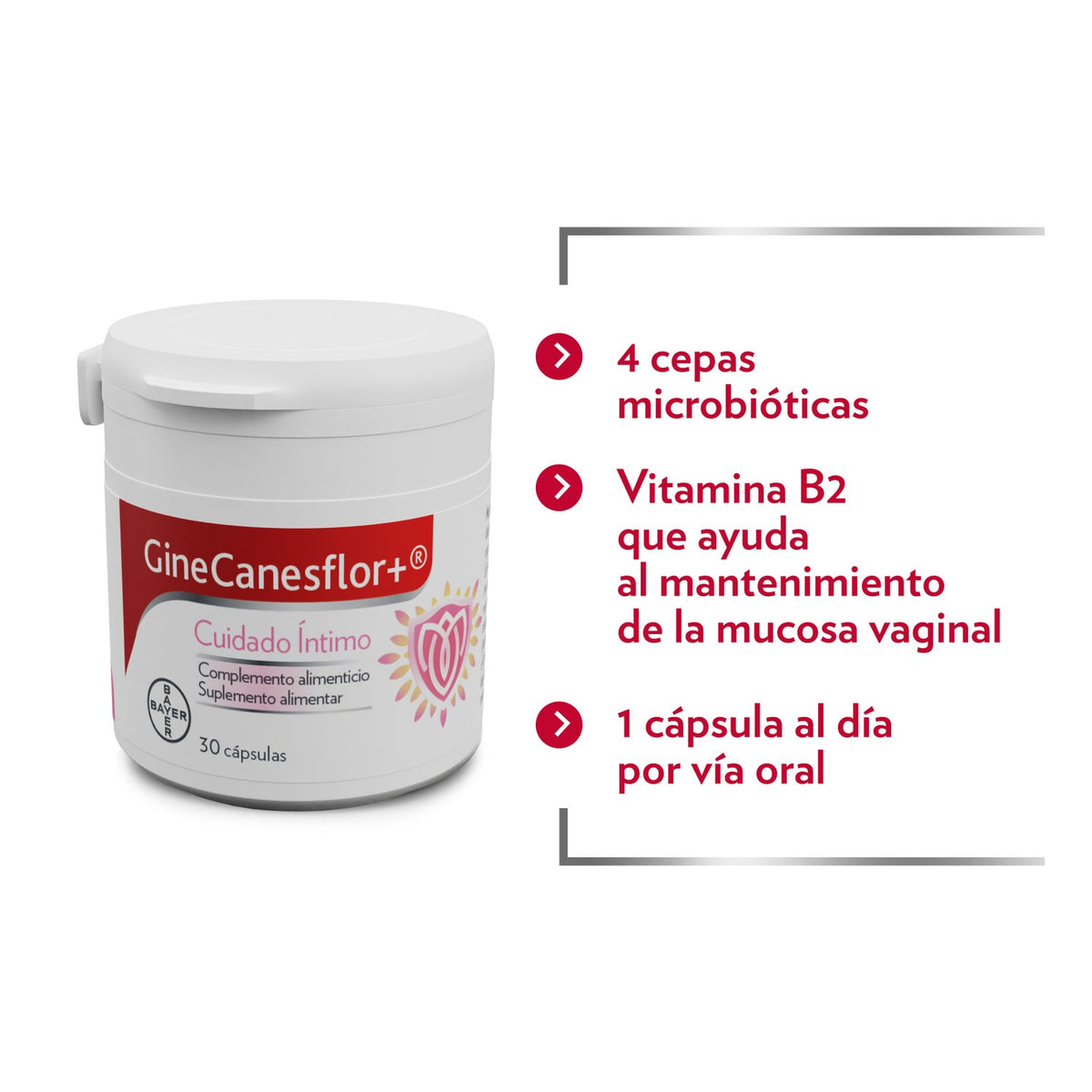 Bayer Ginecanesflor+ 30caps