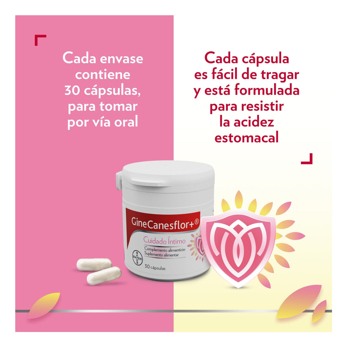 Bayer Ginecanesflor+ 30caps
