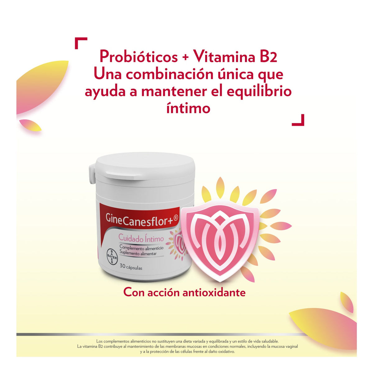 Bayer Ginecanesflor+ 30caps