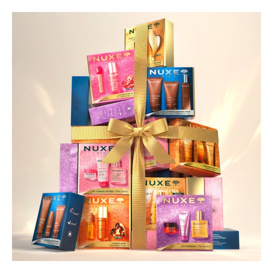 Nuxe Cofre Best Seller Floral Aceite Prodigieuse + Agua Micelar + Bálsamo Labios