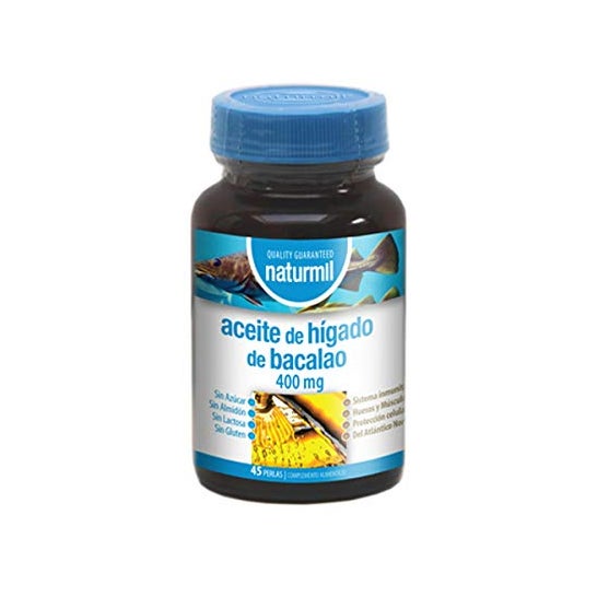 Naturmil Aceite de Hígado Bacalao 400 mg 45 caps