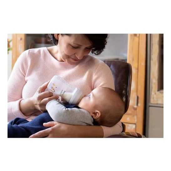 Philips Avent Biberón SCY903/66 Natural Girafa 260ml