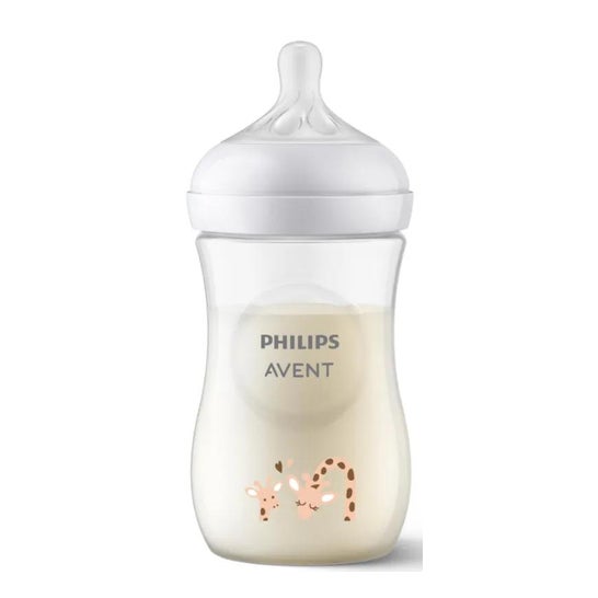 Philips Avent Biberón SCY903/66 Natural Girafa 260ml