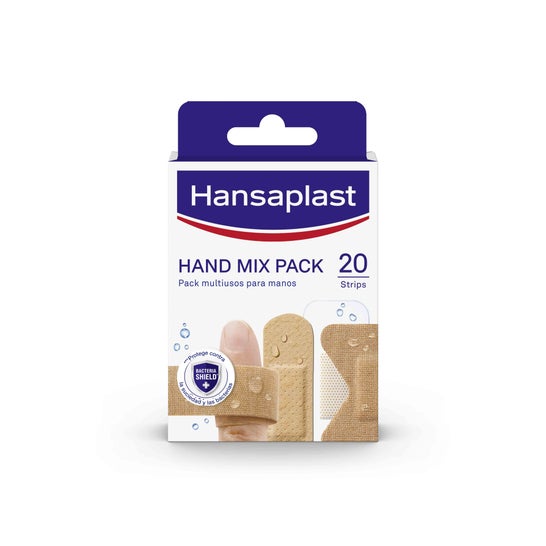 Hansaplast Hand Mix Pack Multiusos Apósitos para Manos 20 uds