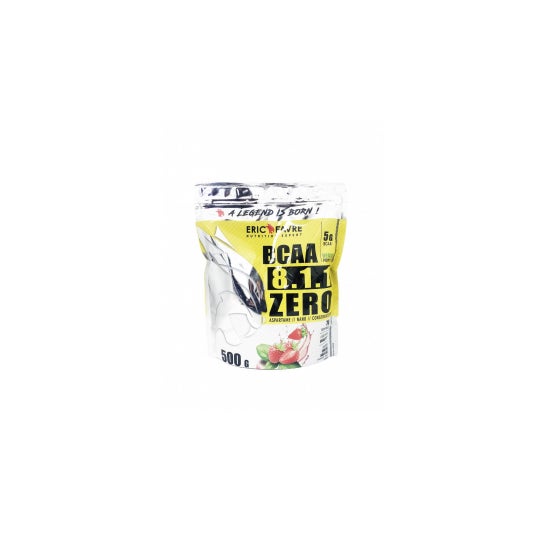 Eric Favre Bcaa 8.1.1 Cero Sabor a Fresa y Albahaca 500 g