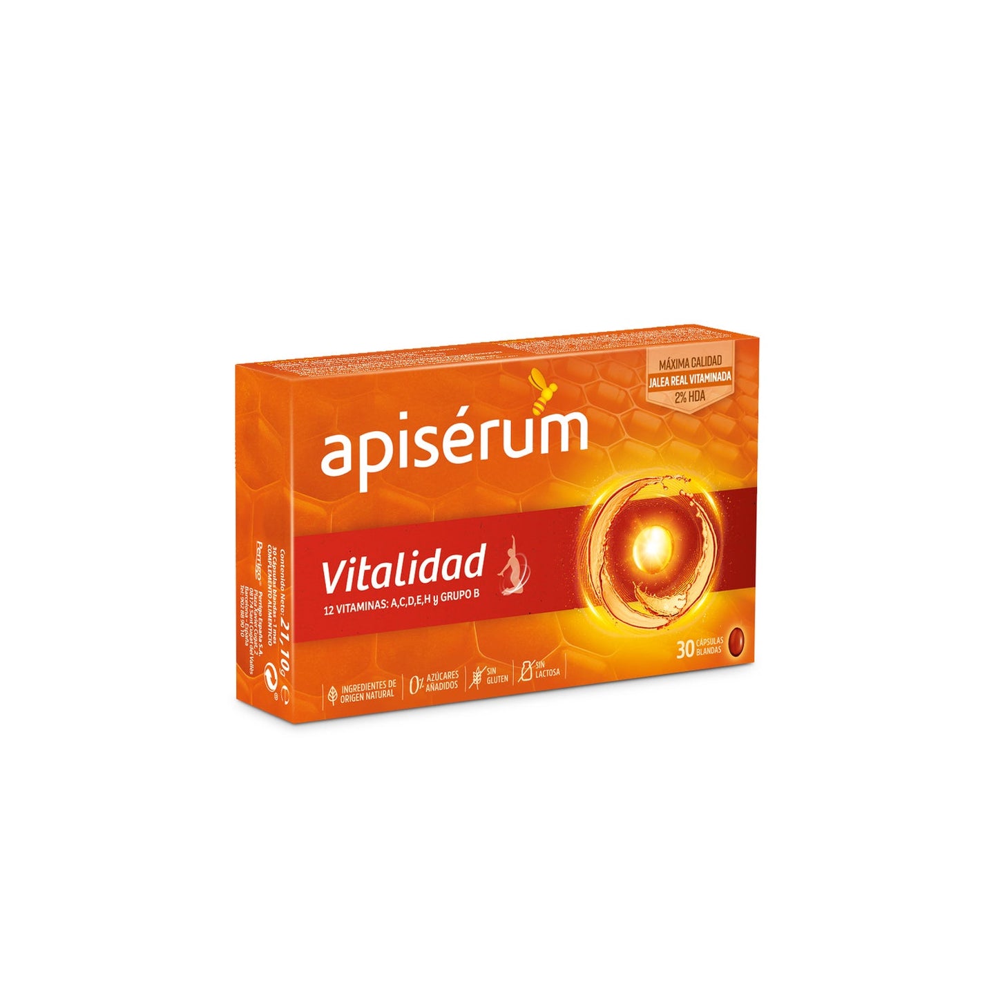 Apisérum Vitalidad 30caps