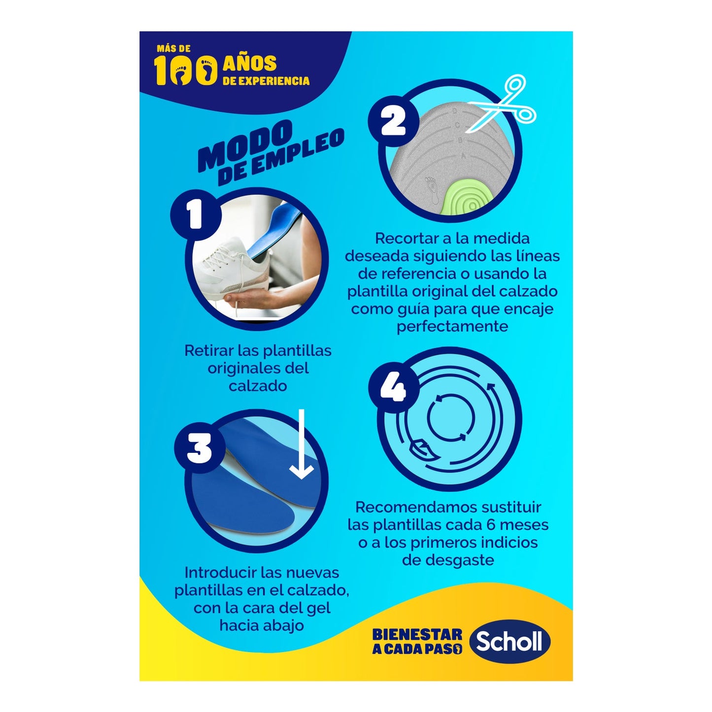 Scholl Gel Activ Sport Hombre 1par