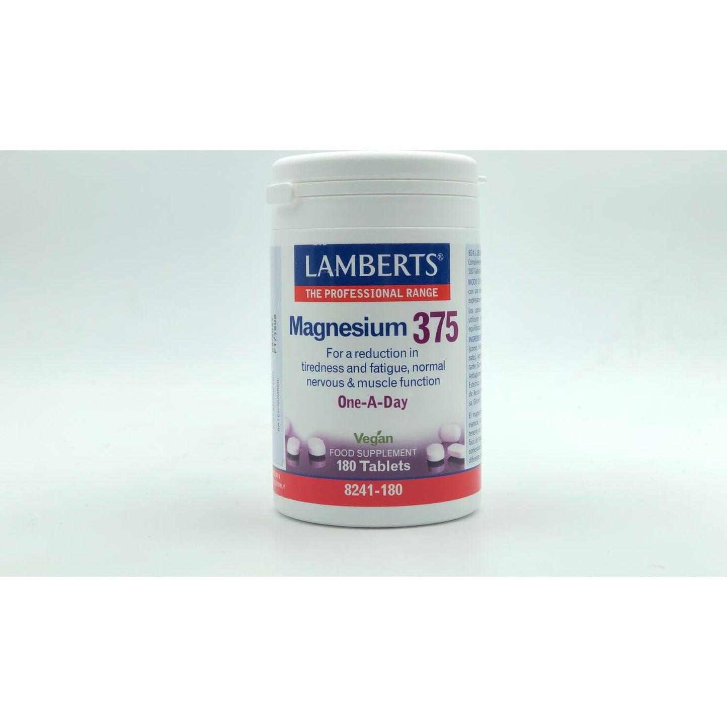 Lamberts Magnesio 375 180comp